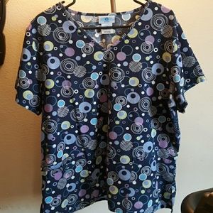 Women's scrub top